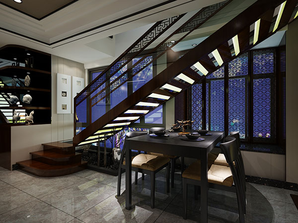 中式家裝復式樓裝修