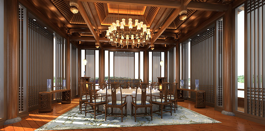 中式古典餐廳設(shè)計(jì)