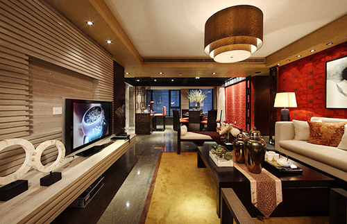 現代中式別墅實景圖展示