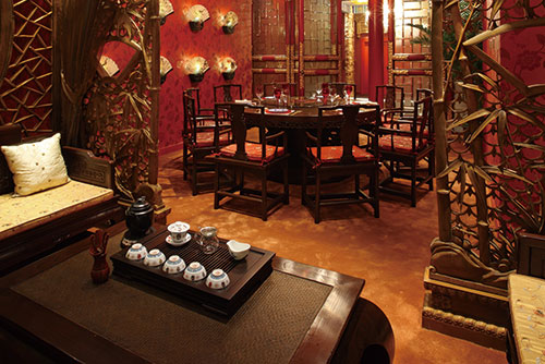 北京500平米茶樓茶館中式古典設計案例