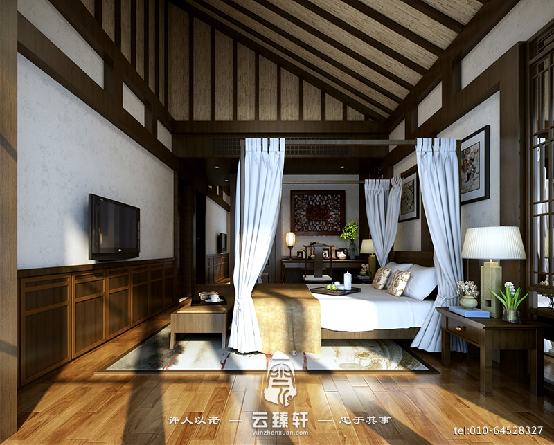 另一間臥室的裝修效果展示