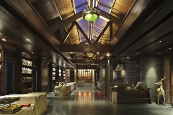 浙江中式會所裝修效果圖