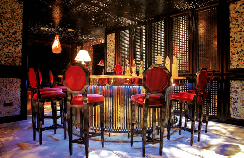 復(fù)古會(huì)所包間的效果展示