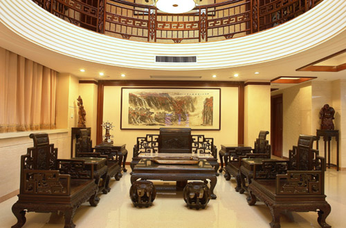 392平米典雅氣派中式別墅設(shè)計(jì)案例