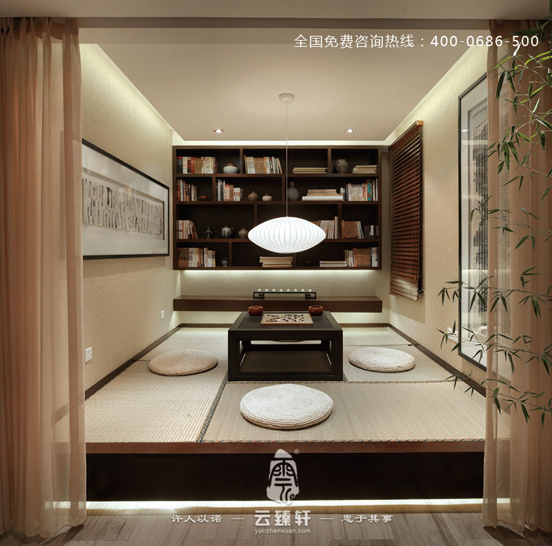 茶室榻榻米的中式裝修設(shè)計(jì)