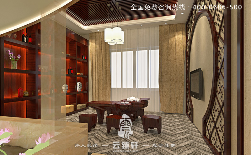 這樣的茶室裝修你們見過嗎