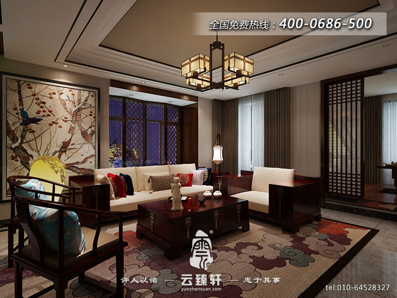 中式家裝手機(jī)效果圖