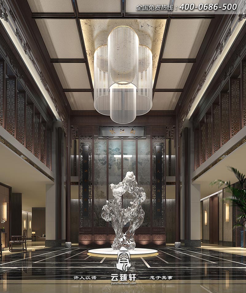 會所大堂裝修設計