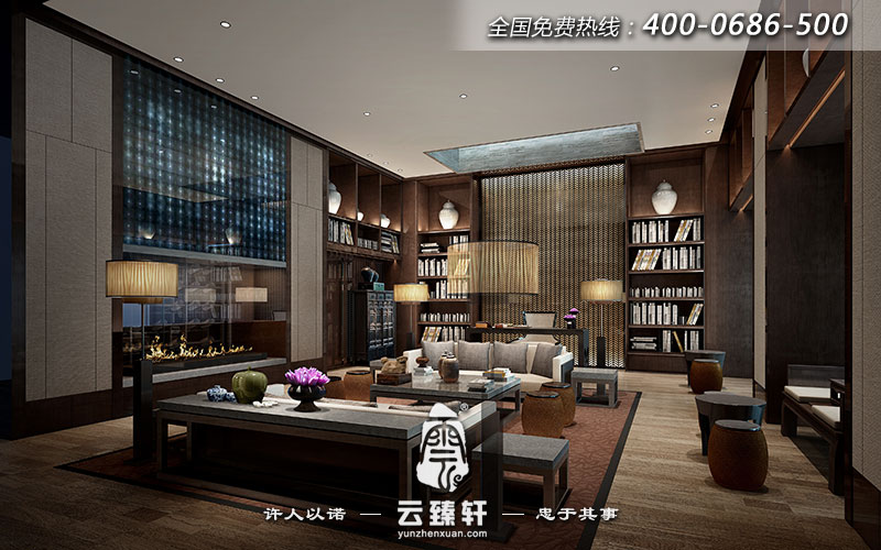 別墅書房設計效果圖