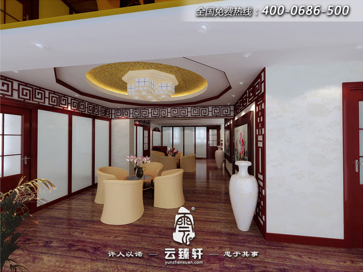 美容會所的接待區(qū)