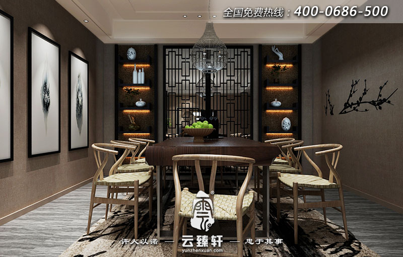 禪意中式餐廳的裝飾設(shè)計