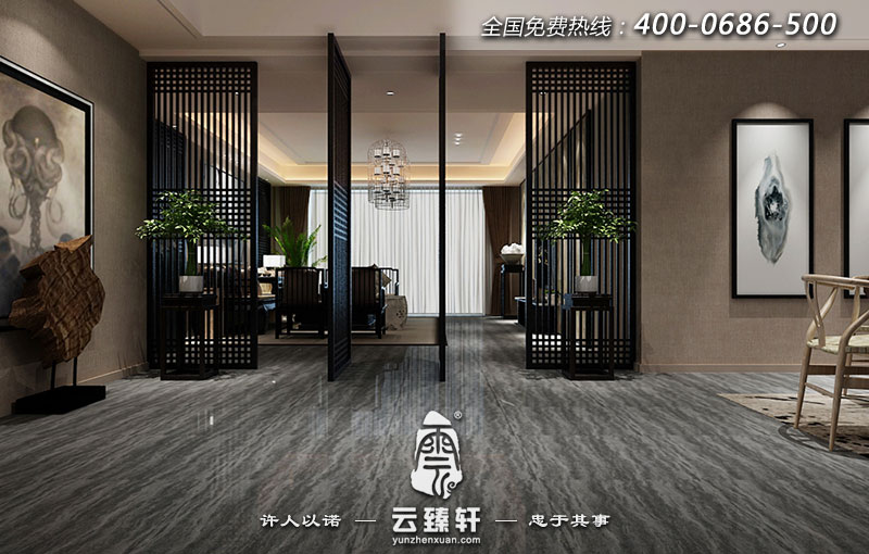 大戶型的禪意主題家居設(shè)計