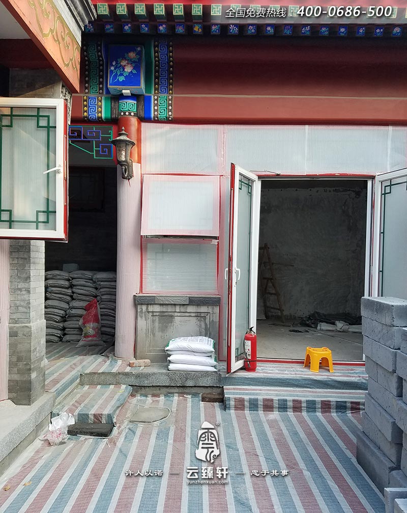 正在準備裝修施工的室內(nèi)展示