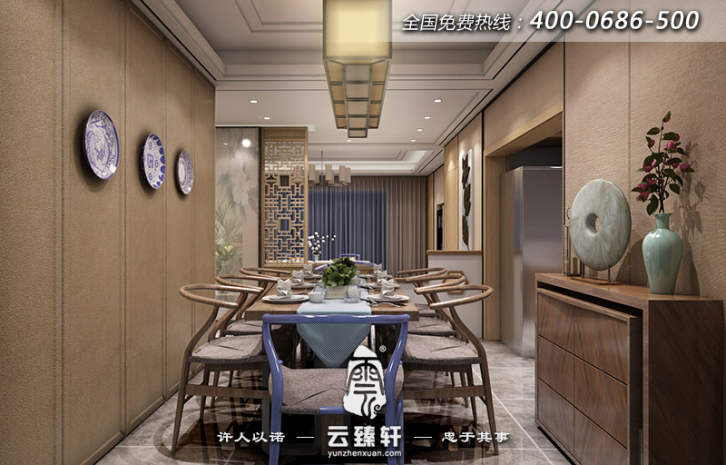禪意家居餐廳設(shè)計(jì)效果圖