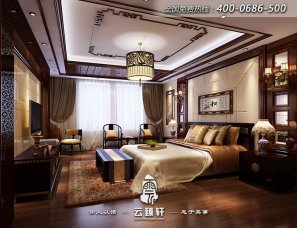 中式設計中窗簾的搭配也是一門學問