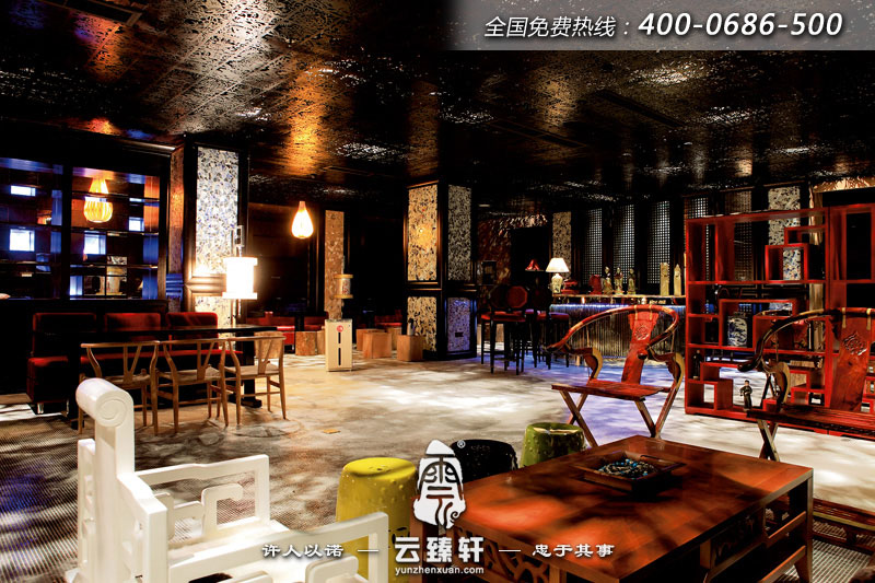 中式休閑餐廳設(shè)計