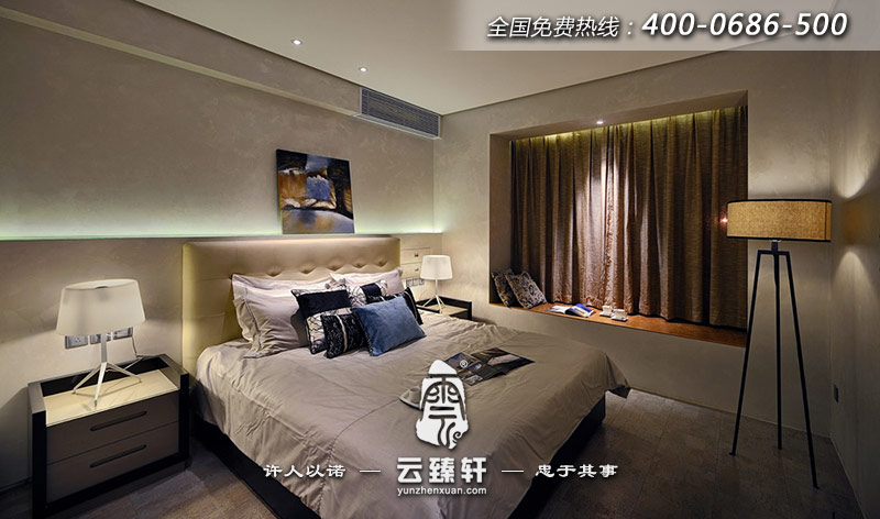 新中式臥室溫馨雅致裝修