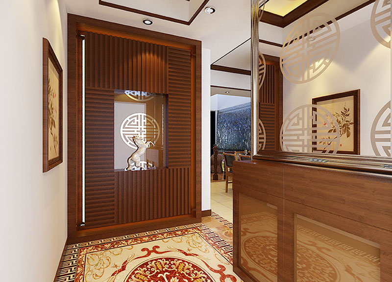 套房玄關(guān)鞋柜裝修效果圖