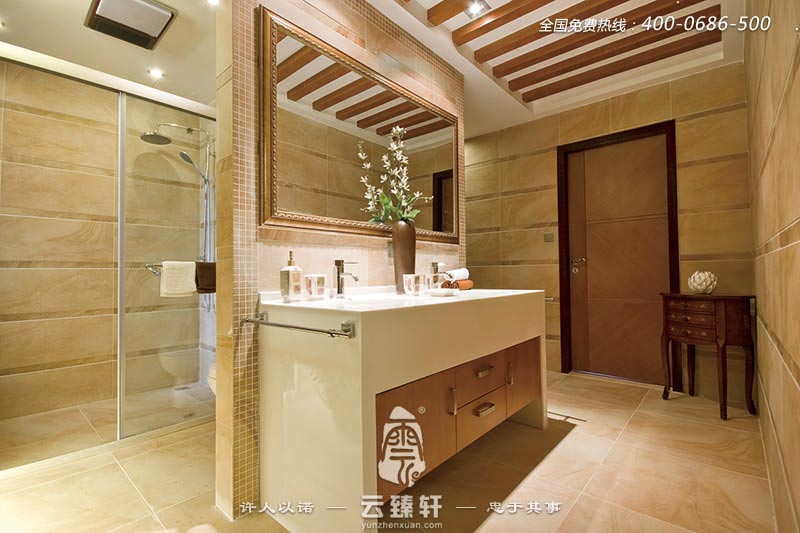 主臥衣帽間衛(wèi)生間風水效果圖