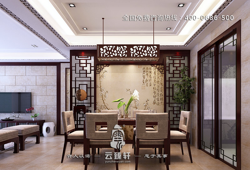 衛(wèi)生間門(mén)對(duì)餐廳風(fēng)水效果圖