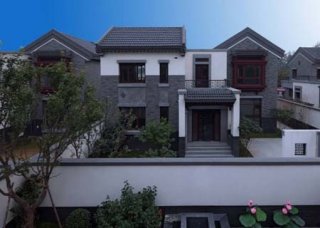 中式仿古豪華別墅外觀如何設計?