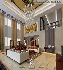 豎條風格形象墻可以運用到中式里面嗎