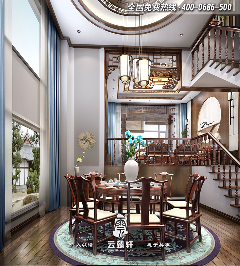 新中式茶餐廳設(shè)計(jì)圖片