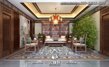 中式門口造型,中堂六件家具套如何擺放？