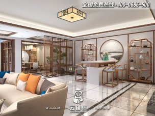 書房客廳一體中式設計好嗎？從風水學探究客廳書房一體中式設計