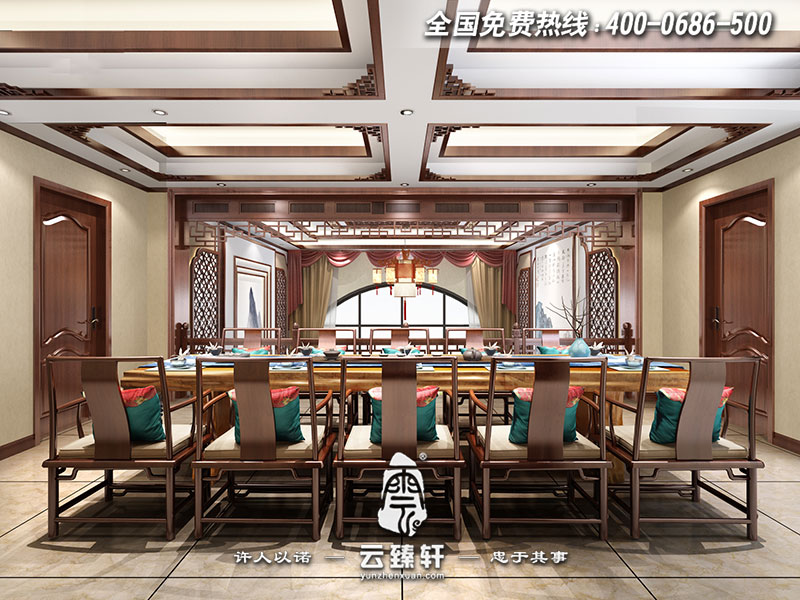 別墅中式裝修設(shè)計(jì)圖片